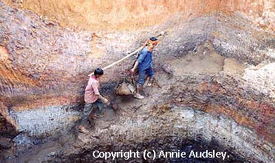 Coal mine: opencast mine, India (Annie Audsley)