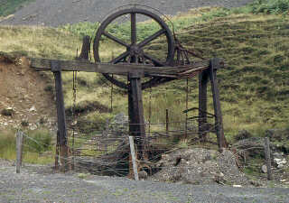 Coal Mine: Water Balance headgear, Cwmbyrgwm (tony audsley)