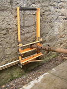 26FEB11: Demonstration of the drilling jig 